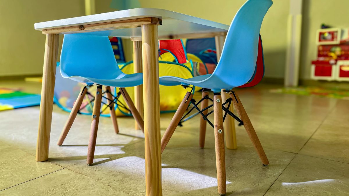 Multi-purpose kids room with study desk, cozy bed, organized storage, and play area combined in one smart, space-saving and modern bedroom setup