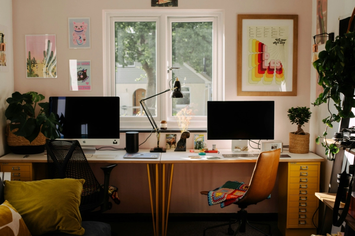 decorating a home office ideas for comfortable workspace
