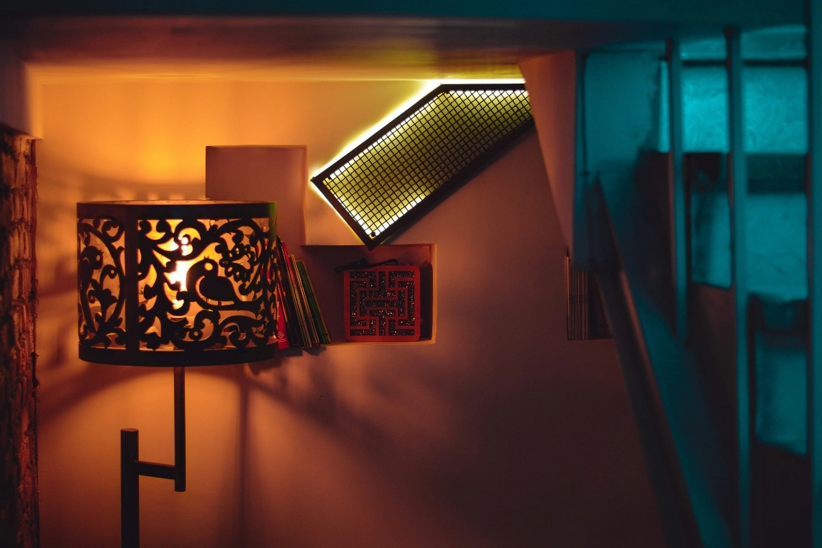 Dopamine decor lamp with bright colors and unique design