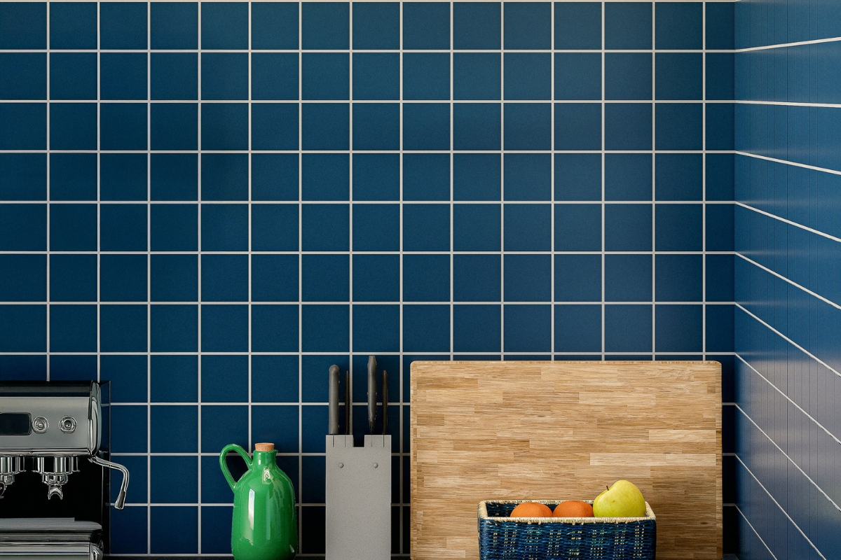 magnetic kitchen wall décor with modern storage