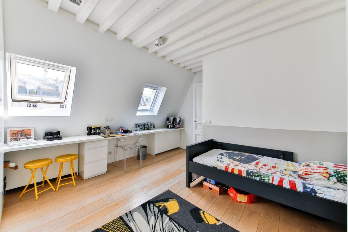 modern kids room décor ideas – minimalist and stylish bedroom for children