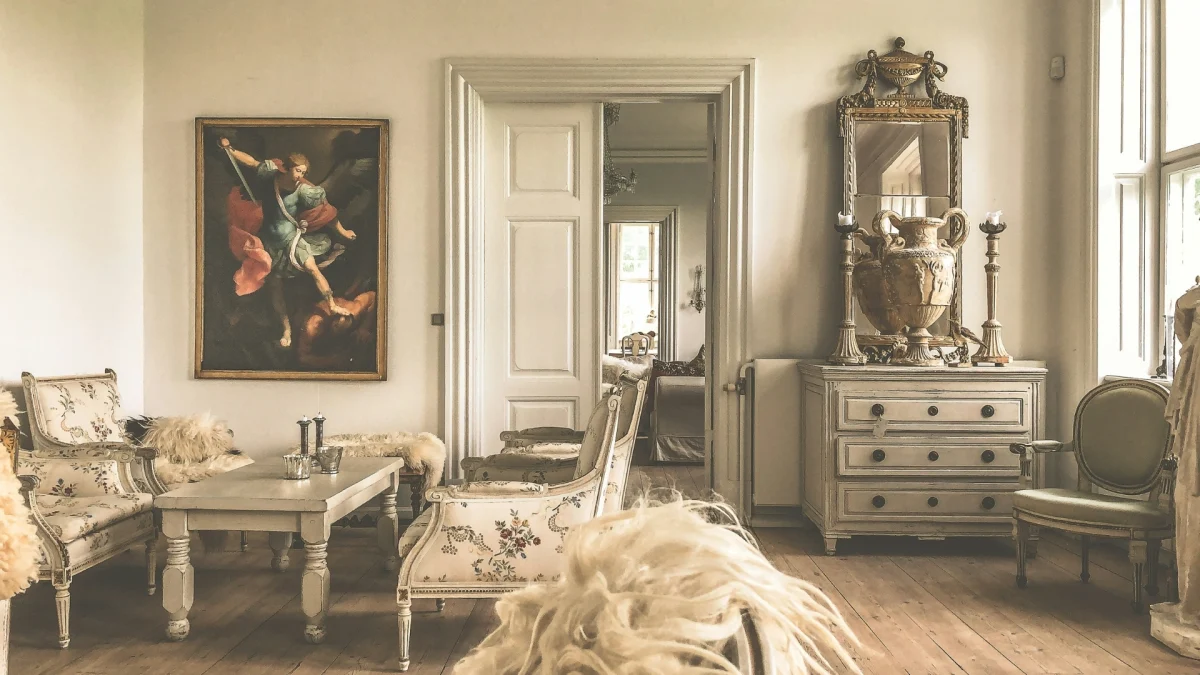 Vintage Home Decor Trends with retro furniture, antique accessories, and timeless interior design styles for modern homes in 2026