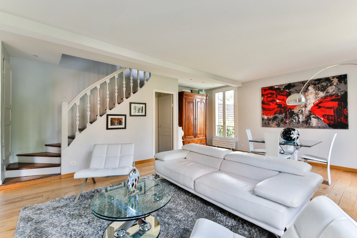 Dopamine decor living room designed to boost mood and happiness