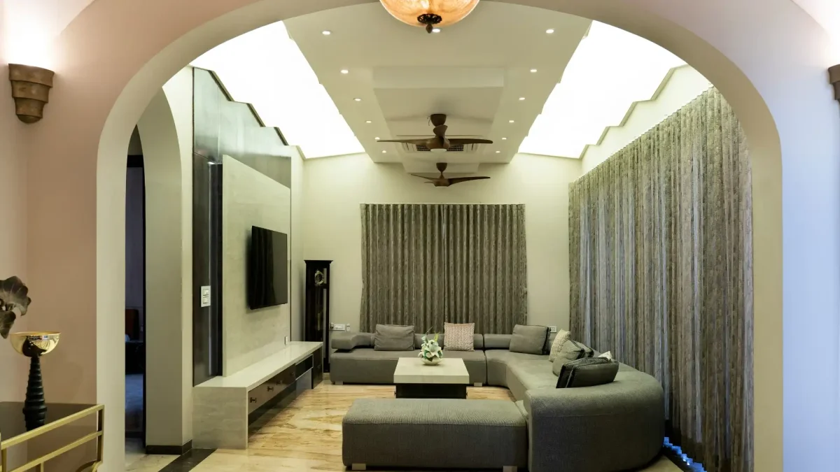 Curved Interior Design Soft Modern Trend for Smart Homes