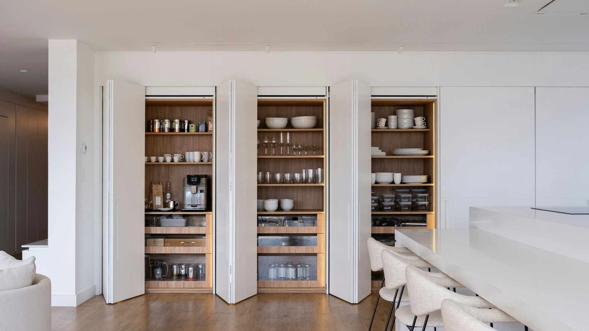 Hidden Storage Ideas for small living room organization