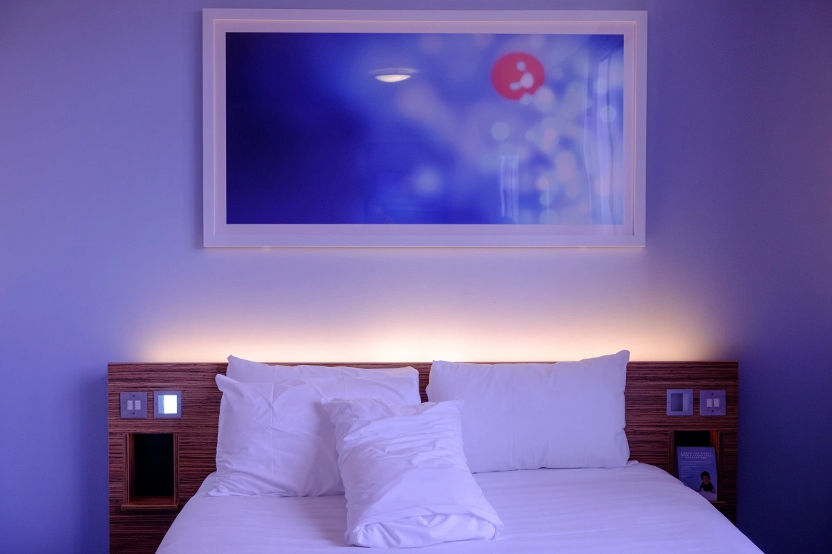 Sensory room ideas showcasing sensory interior design with soft lighting, textured furniture, and calming multi-sensory elements