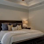 Modern Bedroom Color Ideas with cozy neutral paint colors