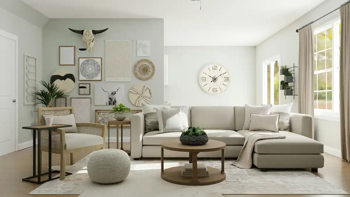 How to Make a Rental Apartment Look Expensive with warm lighting and modern decor