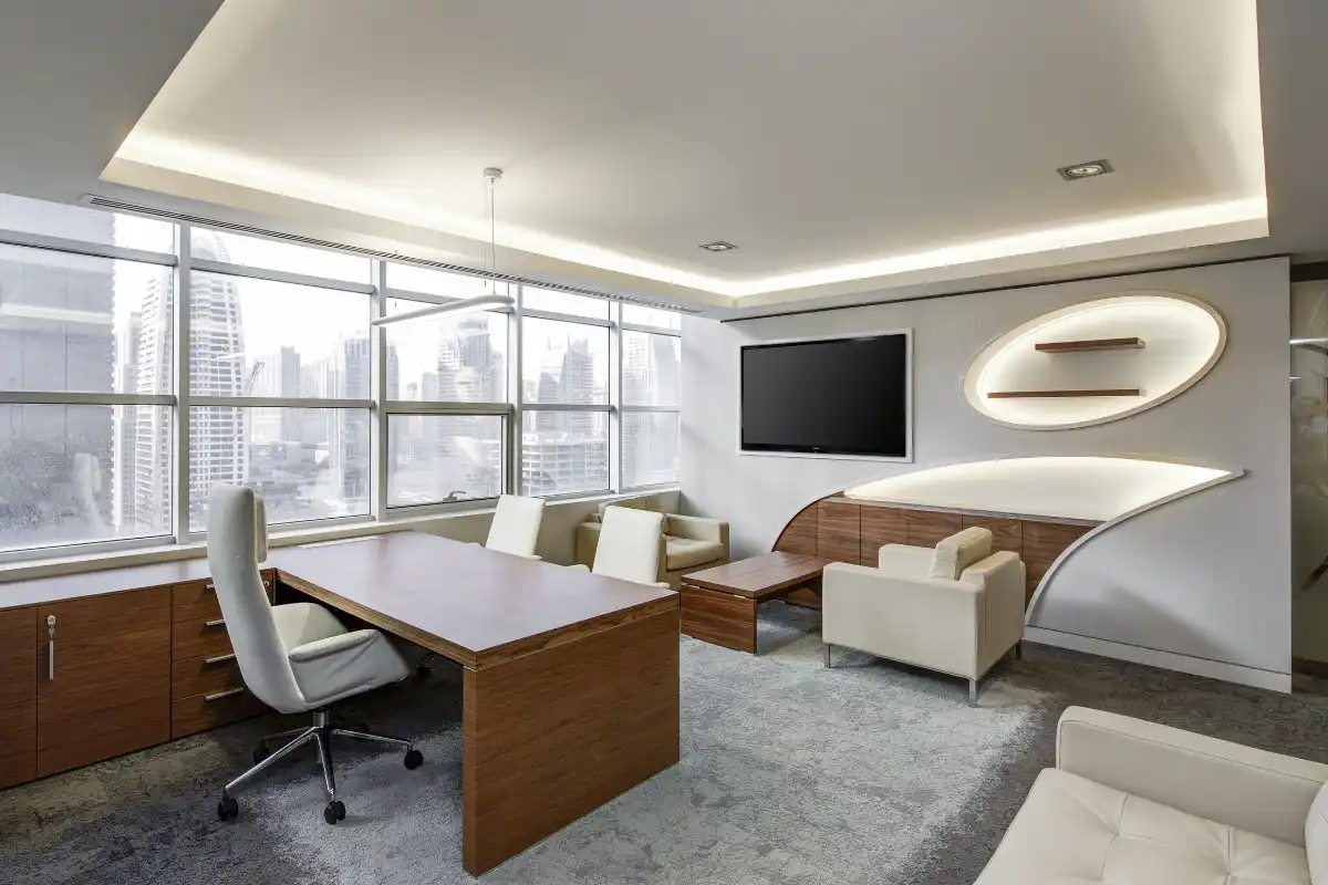 tonal interior design using beige color palette