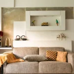 Living room decorating mistakes with poor furniture layout, clutter, lighting, and decor choices